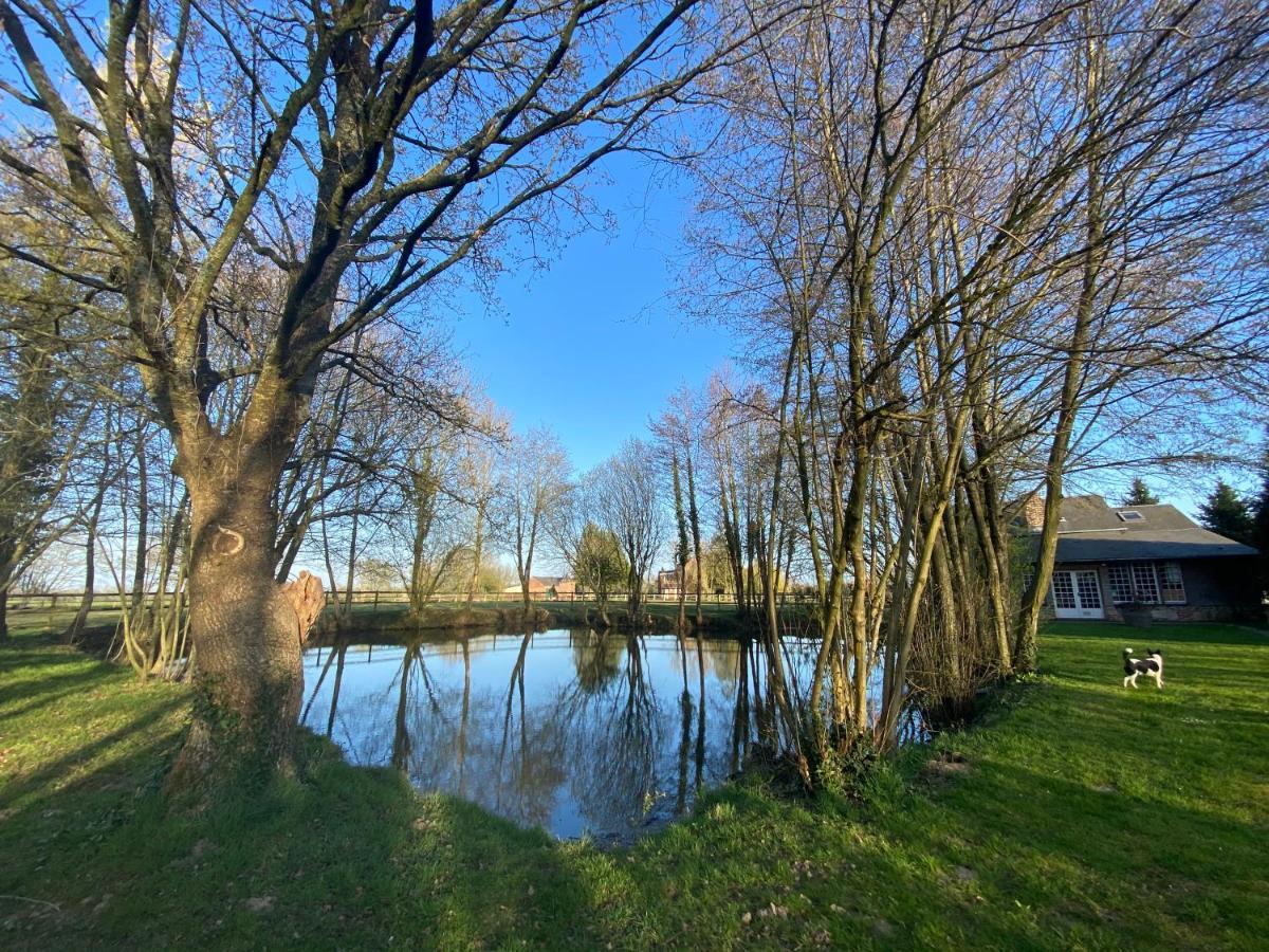 La Maison De L'Etang Manerbe Exteriér fotografie