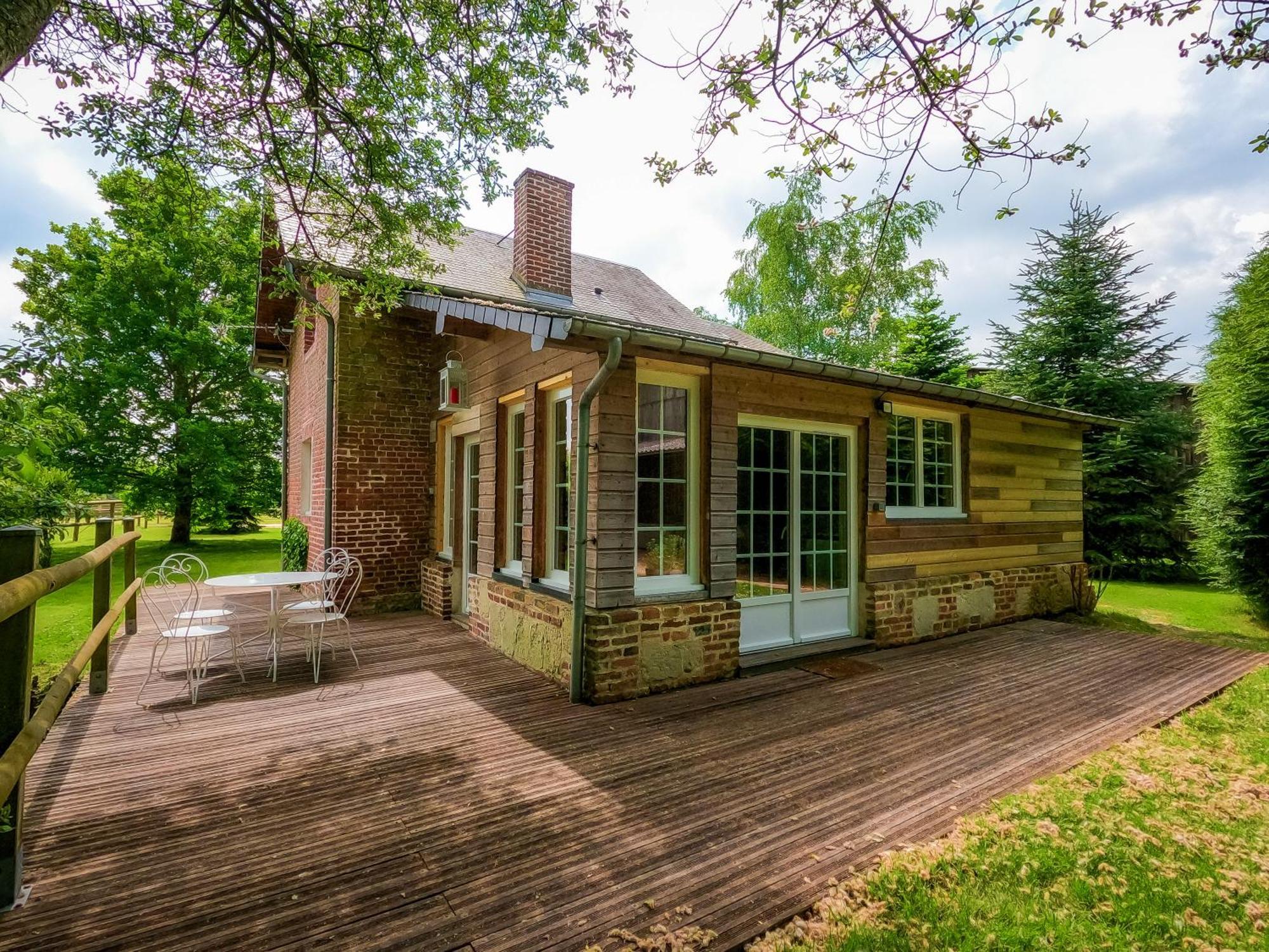 La Maison De L'Etang Manerbe Exteriér fotografie